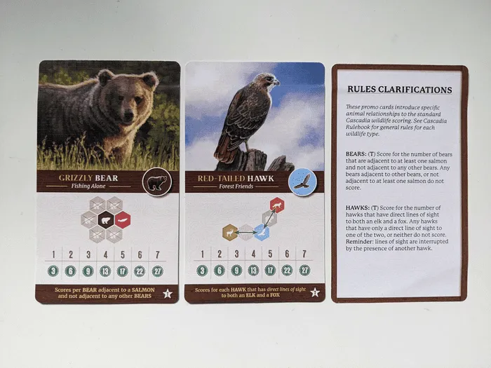 Cascadia: Ecosystem Connections Tantrum House Season 8 Promo Cards