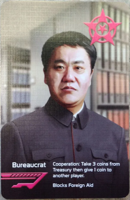 Coup: Bureaucrat Promo Card