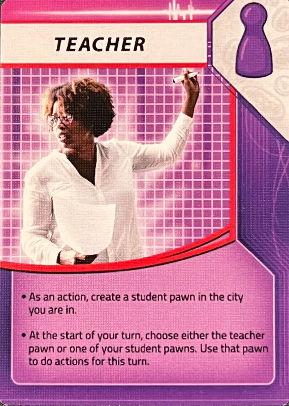 Pandemic: Teacher Promo Card