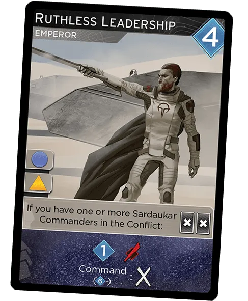 Dune: Imperium – Ruthless Leadership Promo Card