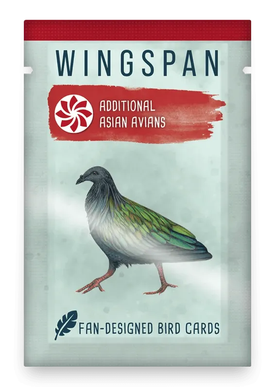 Wingspan: Fan-Designed Bird Promo Pack – Additional Asian Avians
