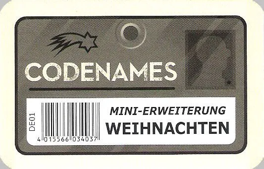 Codenames: Mini-Erweiterung – Weihnachten
